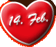 Am 14.2. ist Valentinstag